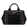 Prada Small Canvas Canapa Bijoux Satchel Secondhand