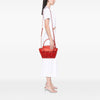 Bottega Veneta Mini Leather Maxi Intrecciato The Arco Tote Secondhand