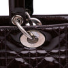 Dior Large Patent Cannage Lady Dior Secondhand