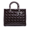 Dior Large Patent Cannage Lady Dior Secondhand
