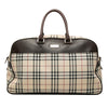 Burberry House Check Canvas Travel Bag Secondhand