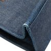 Secondhand Burberry Nova Check Trimmed Denim Tote