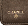 Chanel Embossed Lambskin CC Camellia Bifold Wallet Secondhand