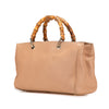 Secondhand Gucci Medium Calfskin Bamboo Shopper Satchel