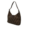 Fendi Zucca Canvas Shoulder Bag Secondhand