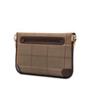 Secondhand Burberry Vintage Check Canvas Flap Satchel