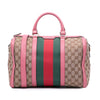 Gucci GG Canvas Web Joy Boston Bag Secondhand