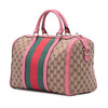 Gucci GG Canvas Web Joy Boston Bag Secondhand