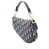 Dior Mini Oblique Canvas Saddle Bag Secondhand