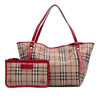 Burberry Small Haymarket Check Coated Canvas Canterbury Tote Secondhand