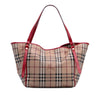 Burberry Small Haymarket Check Coated Canvas Canterbury Tote Secondhand