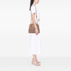 Gucci Small Calfskin Bamboo Shopper Satchel Secondhand