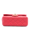 Chanel Mini Square Classic Lambskin Casino Royale Charms Single Flap Secondhand