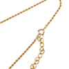 Dior Gold Plated CD Logo Pendant Necklace Secondhand