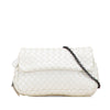 Bottega Veneta Mini Nappa Intrecciato Expandable Chain Flap Crossbody Secondhand