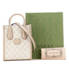 Gucci Mini GG Supreme Interlocking G Satchel Secondhand