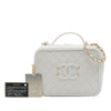 Chanel Large Caviar CC Filigree Vanity Case Secondhand