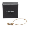 Chanel CC Gold Plated Flap Charm Bracelet Secondhand