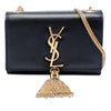 Saint Laurent Small Leather Monogram Kate Tassel Crossbody Secondhand