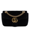 Gucci Medium GG Marmont Matelasse Velvet Shoulder Bag Secondhand