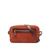 Saint Laurent Suede Monogram All Over Camera Bag Secondhand