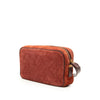 Saint Laurent Suede Monogram All Over Camera Bag Secondhand