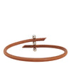 Hermès Leather Roulette Hill Choker Secondhand