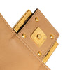 Fendi Zucca Embossed Leather Baguette Satchel Secondhand