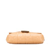 Fendi Zucca Embossed Leather Baguette Satchel Secondhand