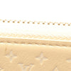 Louis Vuitton Leather Monogram Zippy Wallet Secondhand