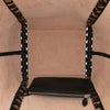 ALAÏA Pony Hair and Leather Leopard Printed Le Hinge Tote Secondhand