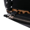 ALAÏA Pony Hair and Leather Leopard Printed Le Hinge Tote Secondhand