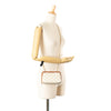 Celine Triomphe Coated Canvas Clutch On Chain Secondhand