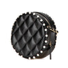 Chanel Quilted Calfskin Pearl Studded Round Clutch with Chain Secondhand