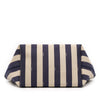 Fendi Large Zucca Canvas Pequin Striped Reversible Roll Tote Secondhand