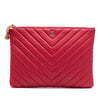 Chanel Medium Chevron Caviar Ancient Greek Charms O Case Clutch Secondhand
