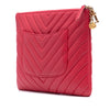 Chanel Medium Chevron Caviar Ancient Greek Charms O Case Clutch Secondhand