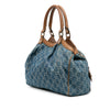 Gucci Medium GG Denim Sukey Tote Secondhand