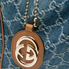 Gucci Medium GG Denim Sukey Tote Secondhand