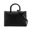 Gucci Leather Cinghiale Bamboo Tote Secondhand
