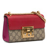 Gucci Small GG Supreme Padlock Crossbody Secondhand