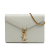 Saint Laurent Grain De Poudre Monogram Cassandra Chain Wallet Secondhand