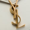 Saint Laurent Grain De Poudre Monogram Cassandra Chain Wallet Secondhand