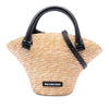 Balenciaga Mini Raffia Beach Basket Tote Secondhand