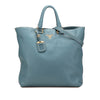 Prada Vitello Daino Open Convertible Tote Secondhand