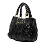 Miu Miu Matelasse Lux Lambskin Bauletto Aperto Satchel Secondhand