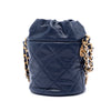Chanel Mini Quilted Caviar Medallion Charms Drawstring Bucket Bag Secondhand