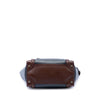 Celine Mini Tricolor Leather Luggage Tote Secondhand