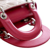 Dior Mini Tricolor Lambskin Cannage Lady Dior Secondhand