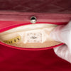 Chanel CC Quilted Suede Kiss Lock Handbag Secondhand